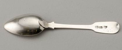 Cape Silver Teaspoon - Jacobus Vos, CVNO Schultz